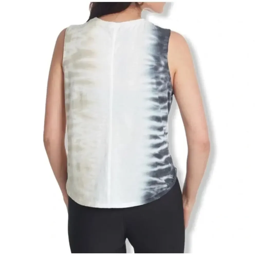 Sage Tie Dye Tank Top - Picture 2 of 6